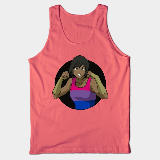 Proud Korra (bi) Tank Top by koalaotter